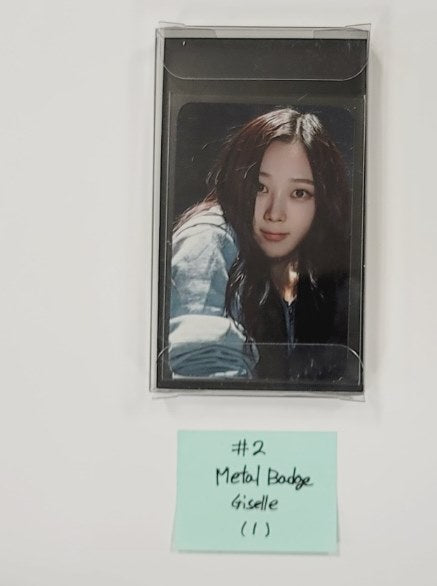 Aespa - My First Page 2nd, 3rd Official MD [ID Photo Holder, Metal Baged, Glass Cup, 4-cut Photo CollectBook, 3D Lenticular Card, Magent] [24.1.18]