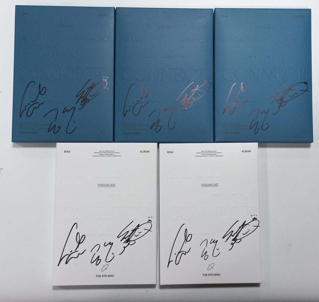 B1A4 "CONNECT" - Hand Autographed(Signed) Promo Album [24.1.18]