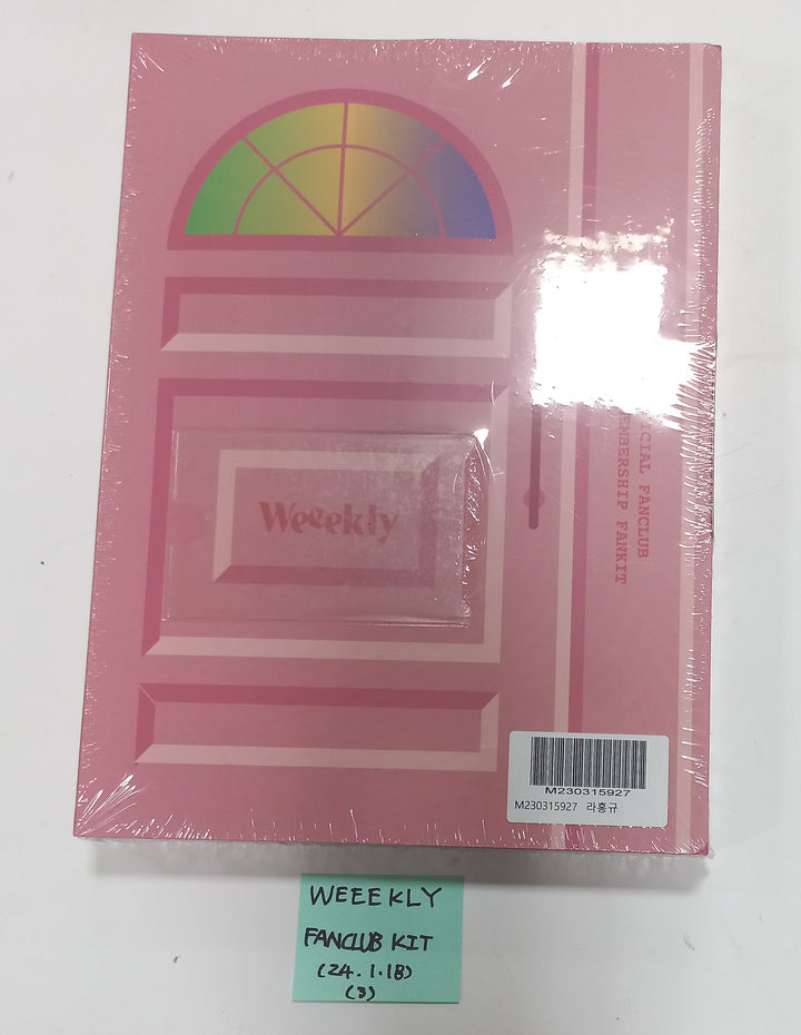 Weeekly OFFICIAL FANCLUB 1st Daileee - Official Fan Club Kit [24.1.18]