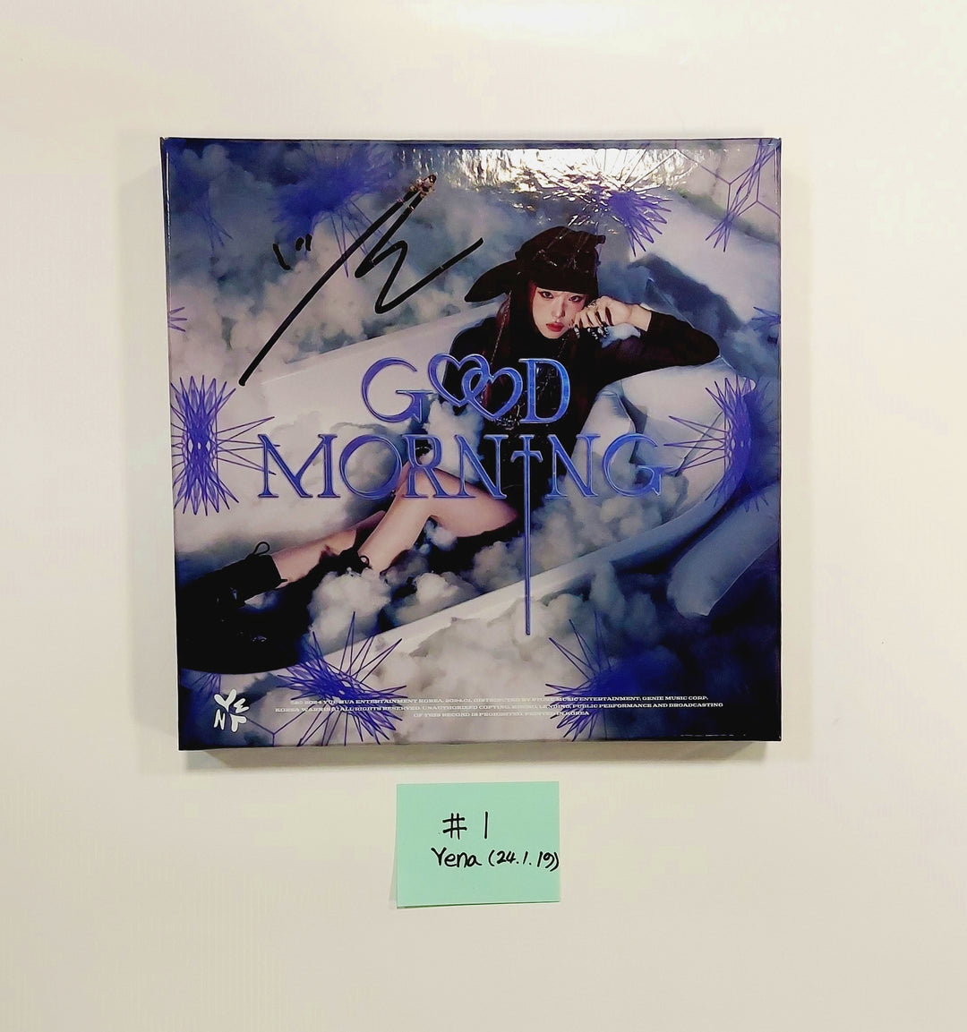 Yena 3rd Mini「Good Morning」 - 直筆サイン入りプロモアルバム [24.1.19]