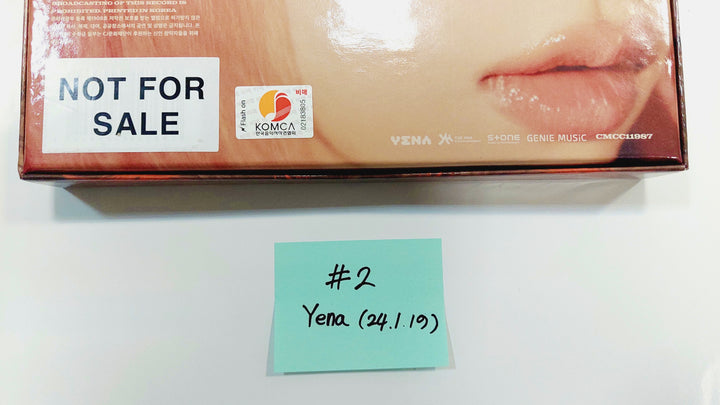 Yena 3rd Mini "Good Morning" - Hand Autographed(Signed) Promo Album [24.1.19]