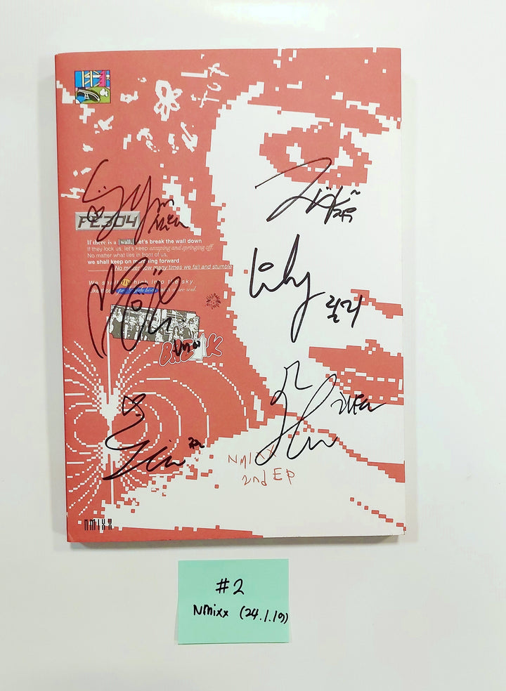 NMIXX "Fe3O4: Break" - Hand Autographed(Signed) Promo Album [24.1.19]