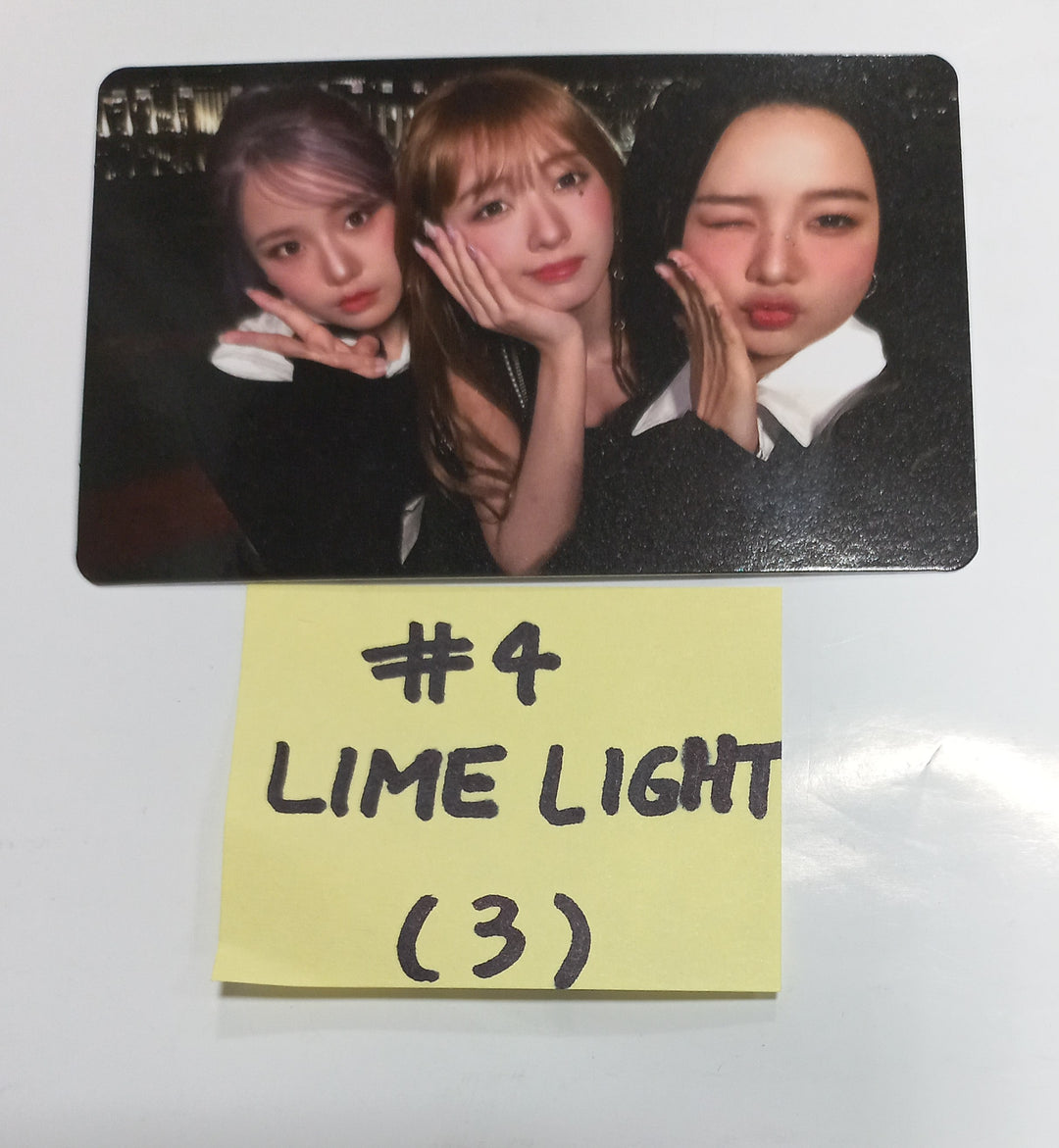 LIMELIGHT "Last Dance" - Official Photocard, Sticker [Unit] [Nemo Ver.] [24.1.22]