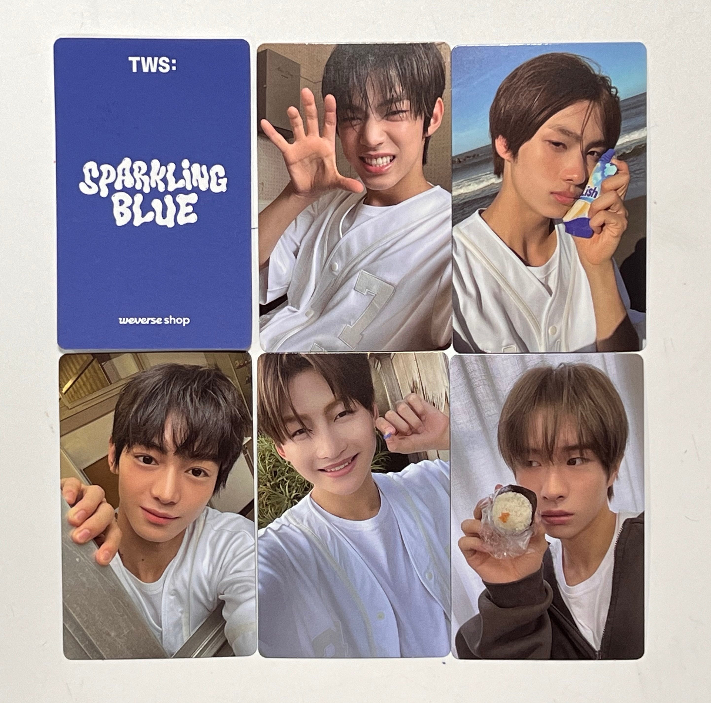 TWS sparkling blue ユニバ 特典トレカ コンプ - K-POP・アジア