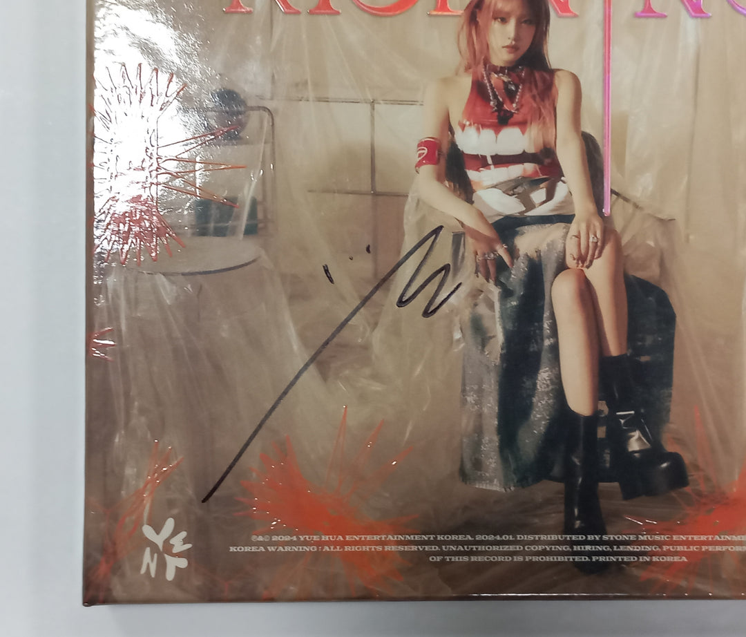 Yena "Good Morning" 3rd Mini - Hand Autographed(Signed) Album [24.1.25]