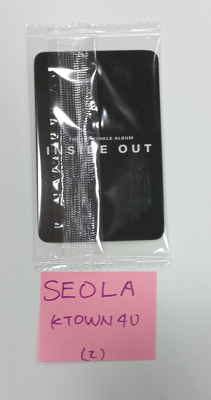 SEOLA (Of WJSN) "INSIDE OUT" - Ktown4U Pre-Order Benefit Photocard [ENVELOPE ver.] [24.1.26]