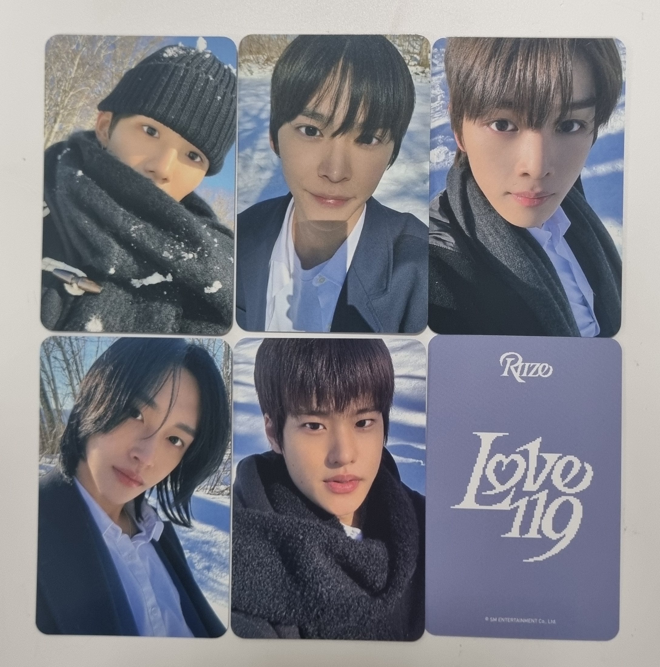 RIIZE 0 Love アントン Draw Photocard Lucky | トレカ a Single