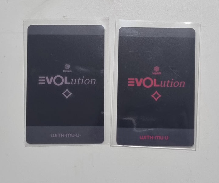 TripleS "EVOLution : Mujuk" - Withmuu Fansign Event Polaroid Type Photocard Round 2 [24.1.26]