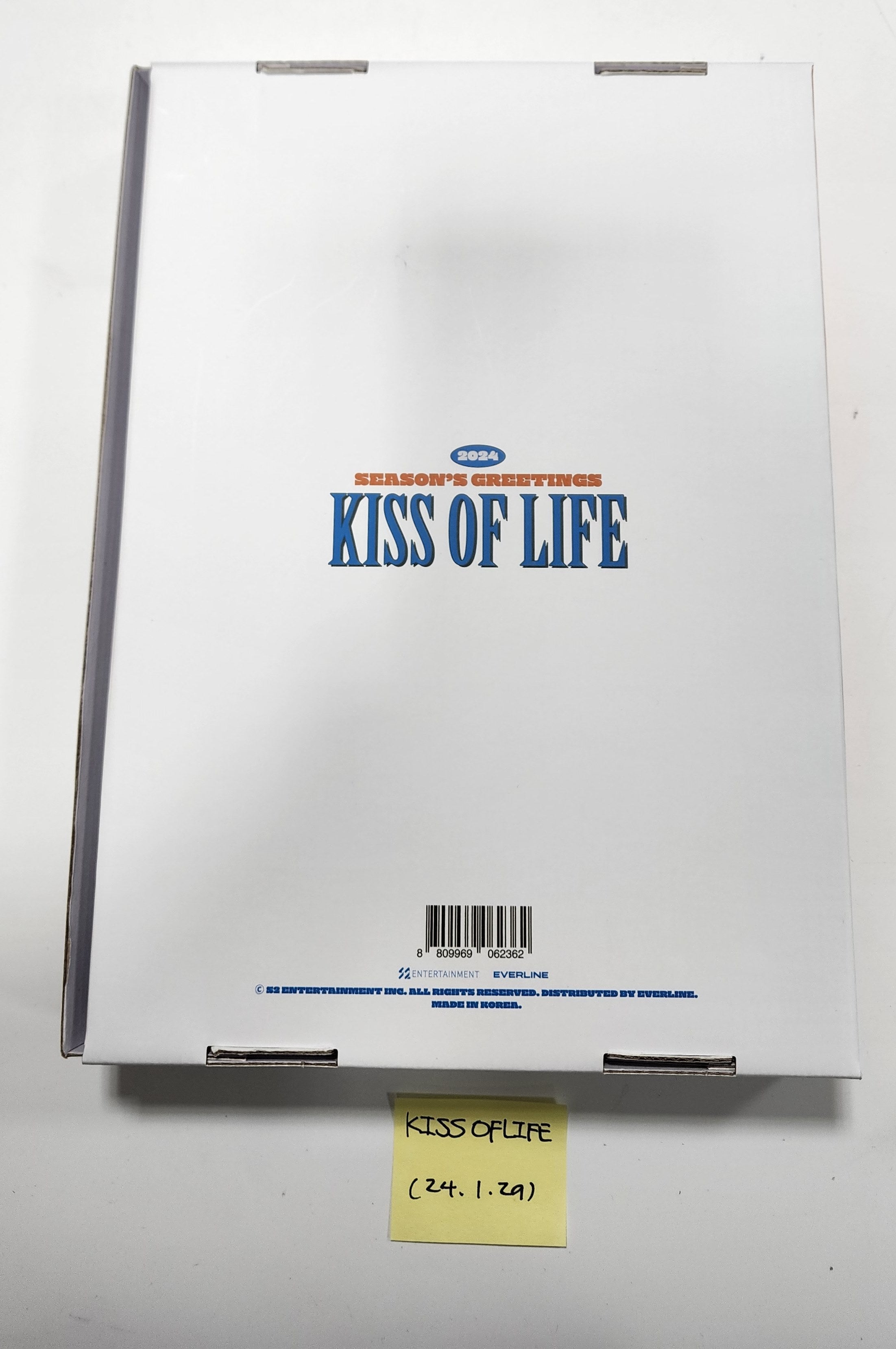 KISS OF LIFE Hand Autographed Signed 2024 Season S Greetings 24 1   KakaoTalk 20240129 172414241 01 