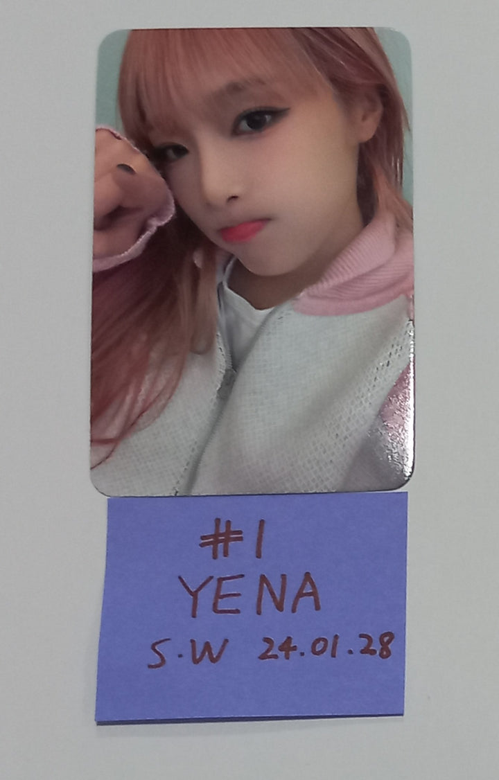 YENA "Good Morning" - Soundwave Fansign Event Photocard Round 2 [24.1.30]