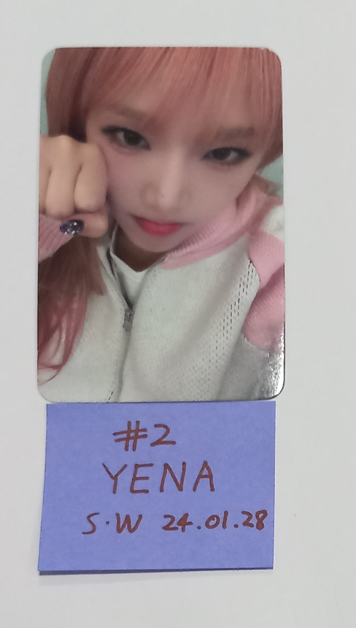 YENA "Good Morning" - Soundwave Fansign Event Photocard Round 2 [24.1.30]