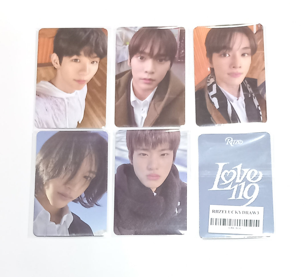RIIZE "Love 119" - Soundwave Lucky Draw Event Photocard Round 2 [24.1.30]