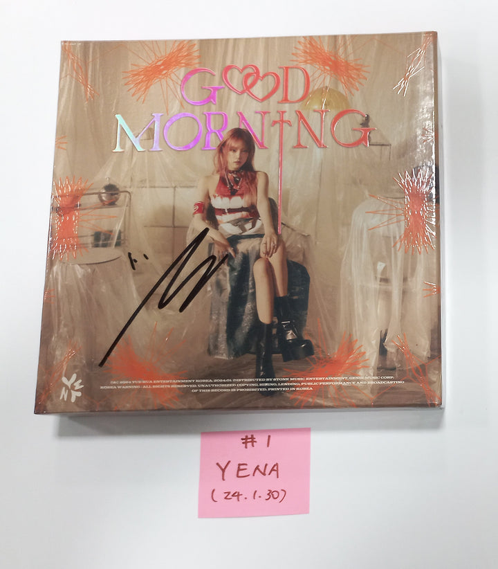 Yena 3rd Mini「Good Morning」 - 直筆サイン入りプロモアルバム [24.1.30]