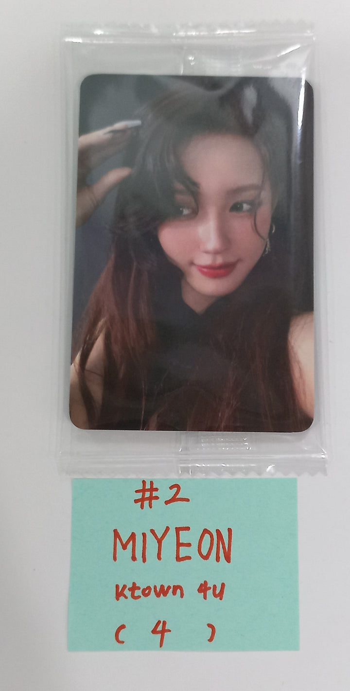 (g) I-DLE "2" 2nd Full Album - Ktown4U Pre-Order Benefit Photocard [24.1.31]