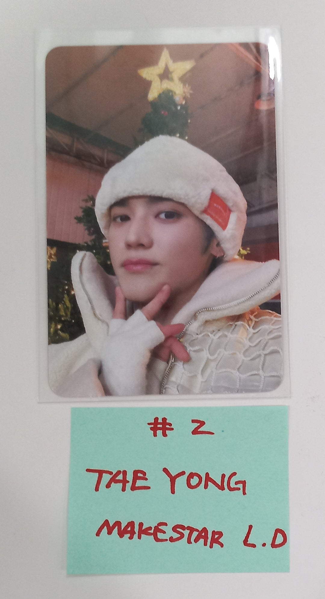 NCT 127 "Be There For Me" Winter Special - Makestar Lucky Draw Event Photocard [24.1.31]