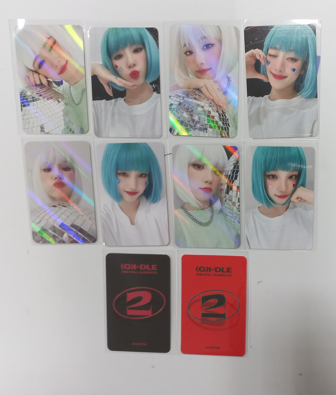 (g) I-DLE "2" 2nd Full Album - Makestar Fansign Event Photocard [24.2.2]