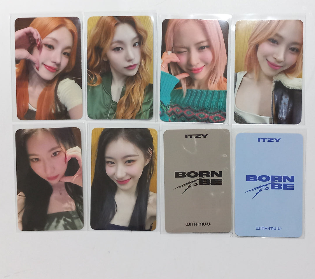 ITZY "BORN TO BE" - Withmuu Fansign Event Photocard Round 2 [24.2.2]