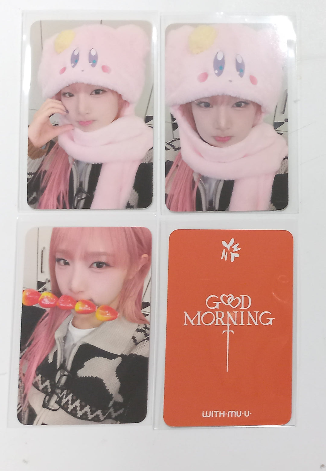 YENA "Good Morning" - Withmuu Fansign Event Photocard Round 2 [24.2.2]