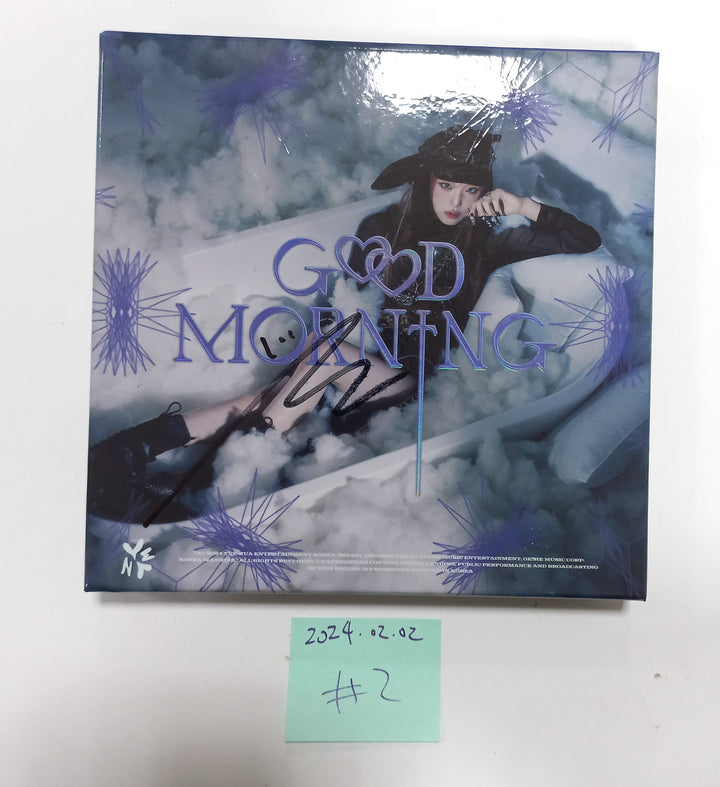 Yena "Good Morning" 3rd Mini - Hand Autographed(Signed) Album [24.2.2]