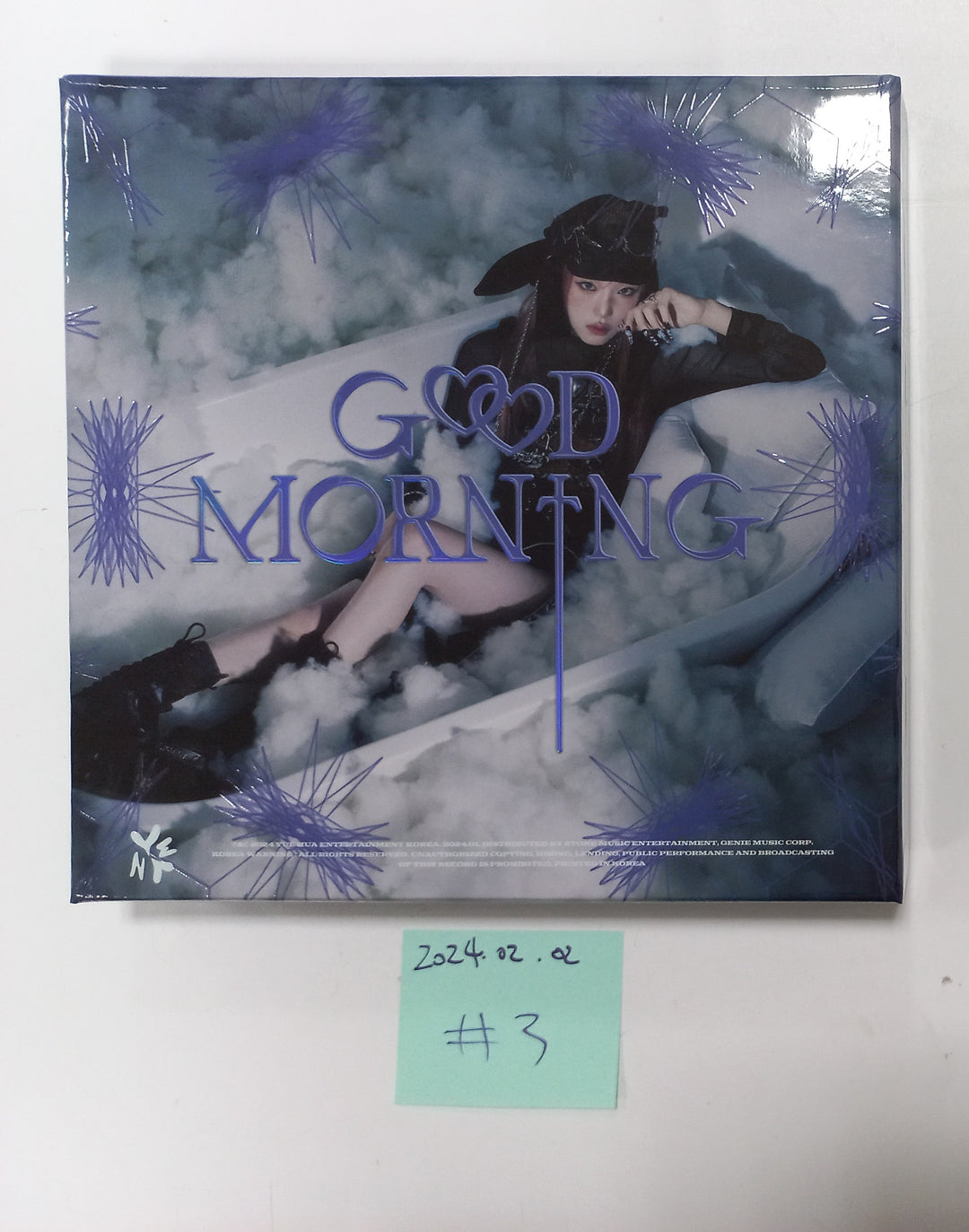 Yena "Good Morning" 3rd Mini - Hand Autographed(Signed) Album [24.2.2]