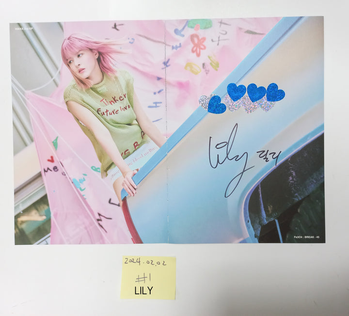 NMIXX "Fe3O4: BREAK" - A Cut Page From Fansign Event Album [24.2.2]