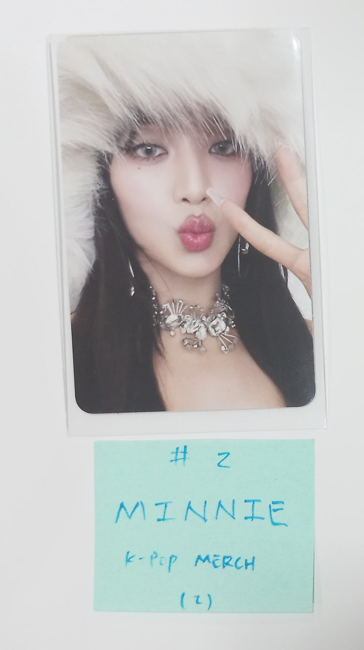 (g) I-DLE "2" 2nd Full Album - K-Pop Merch Pre-Order Benefit Photocard [24.2.5]