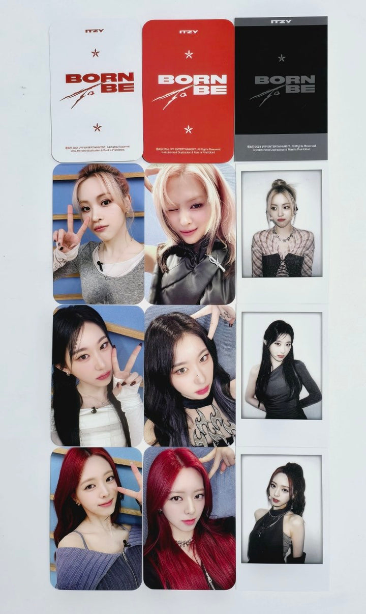 ITZY "BORN TO BE" - Soundwave Luckydraw Event Photocard Round 2 [24.2.7]