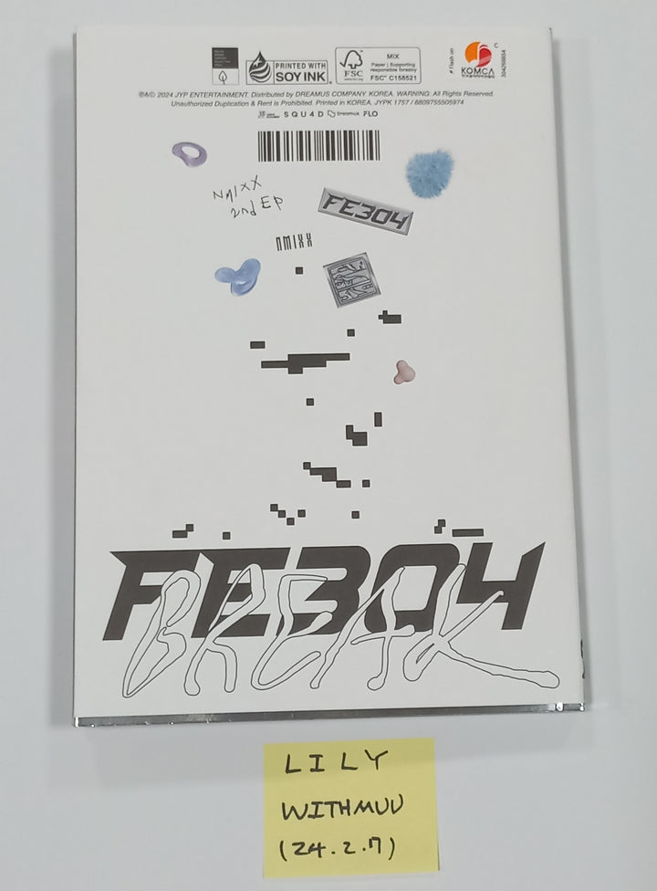 LILY (Of NMIXX) "Fe3O4: Break" - Hand Autographed(Signed) Album [24.2.7]