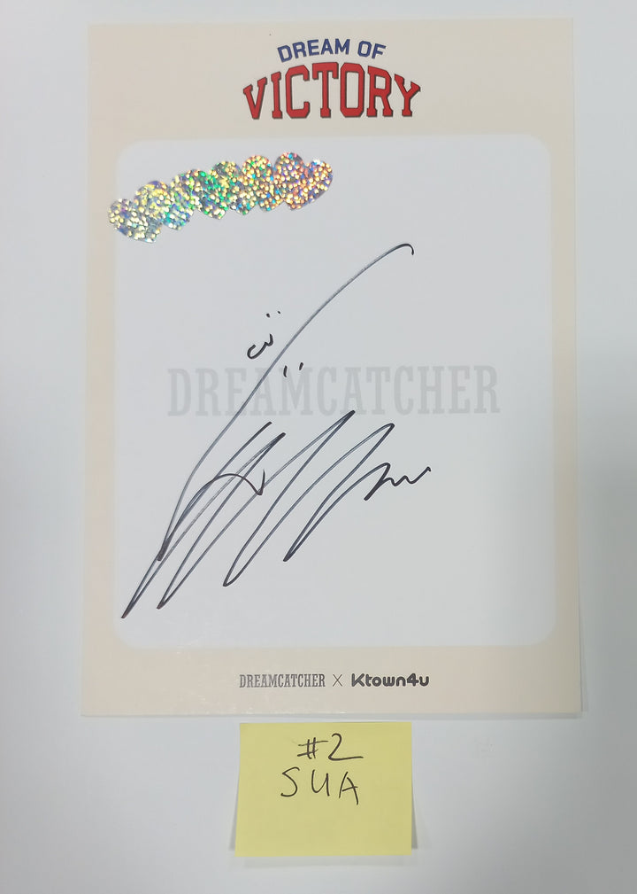 Dreamcatcher 2024 Season's Greetings "DREAM OF VICTORY ver." - Hand Autographed(Signed) Paper [24.2.7]