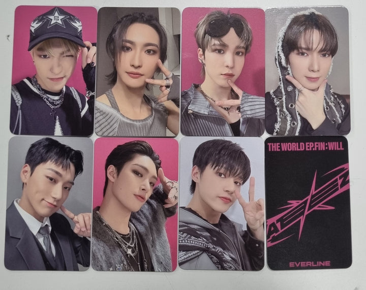 Ateez "The World Ep.Fin : Will" - Everline Fansign Photocard [24.2.15]