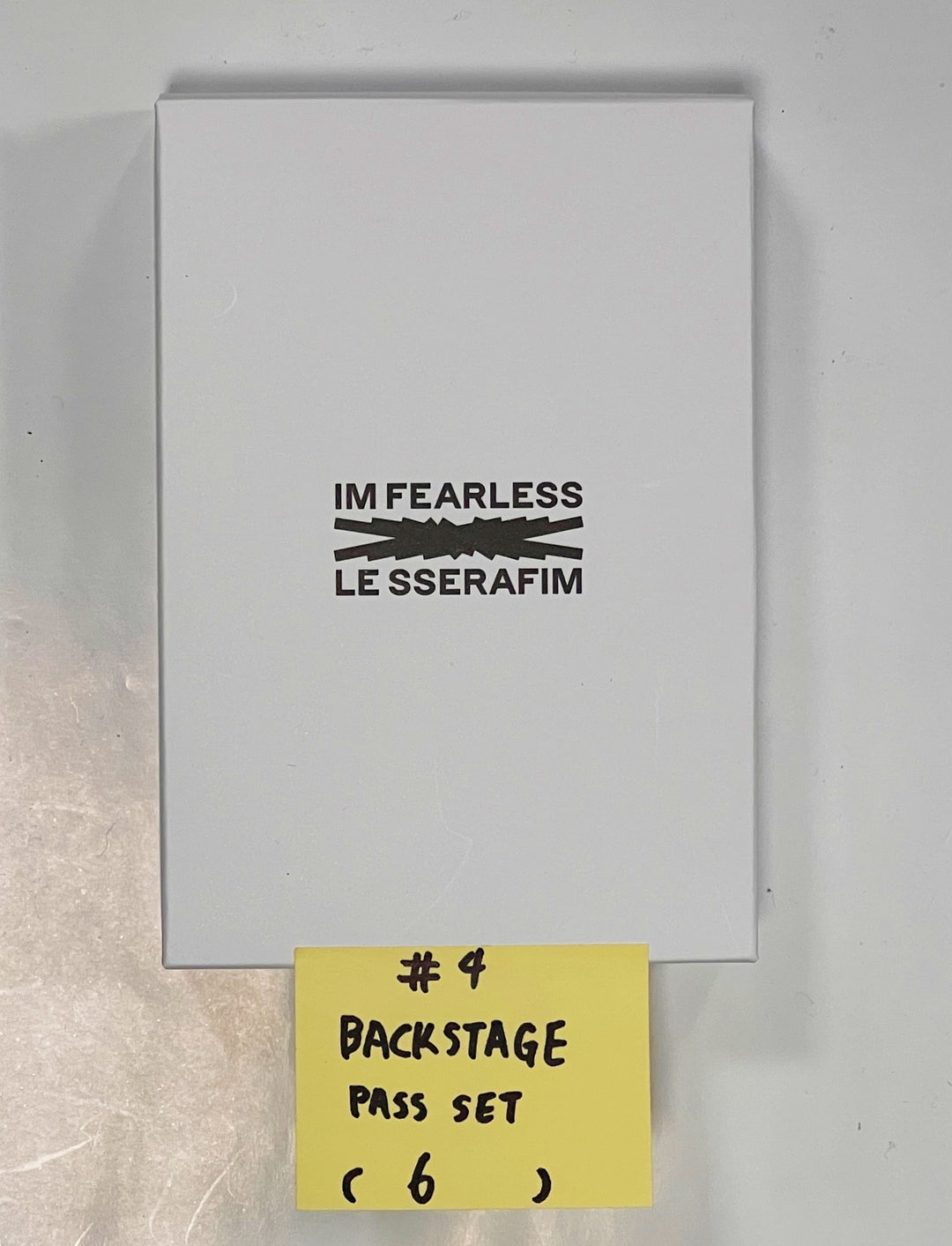 Le Sserafim - 2024 S/S Pop-Up Store Official MD (Photo Mirror, Line Sheet Set, Instant Photocard Set, Backstage Pass Set, Style Sticker Pack) [24.02.16]