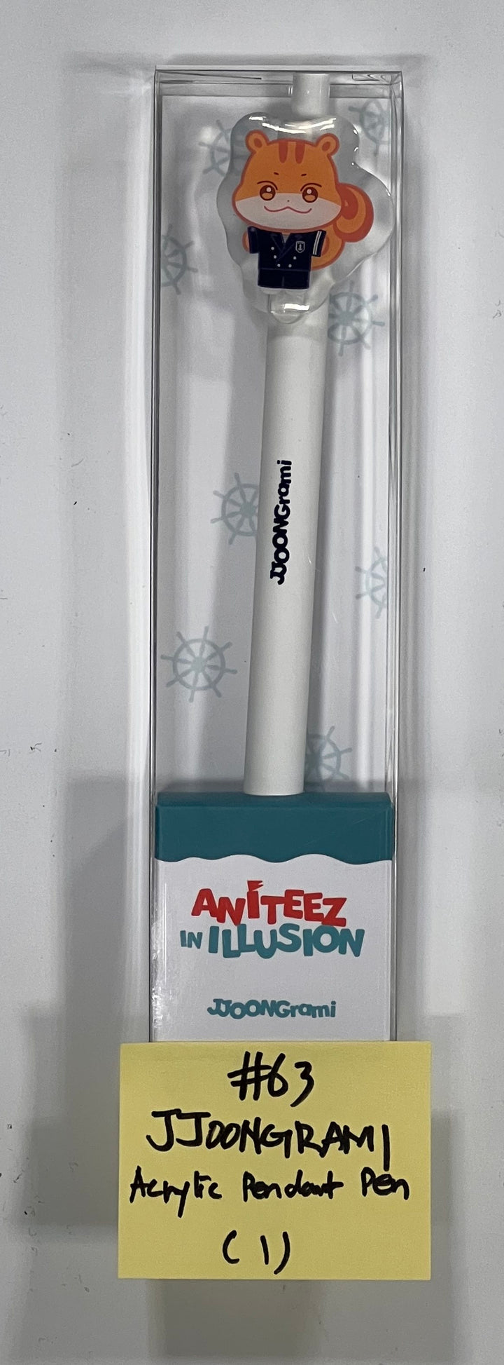 ATEEZ X ANITEEZ ADVENTURE "ANITEEZ IN ILLUSION" - Pop-Up Store Official MD [Acrlic pendant pen, L-Holder Set, Log Photo Note, Tin candle, Mini Cross Bag, Cookie Box, Clear Sticker] [24.2.16]