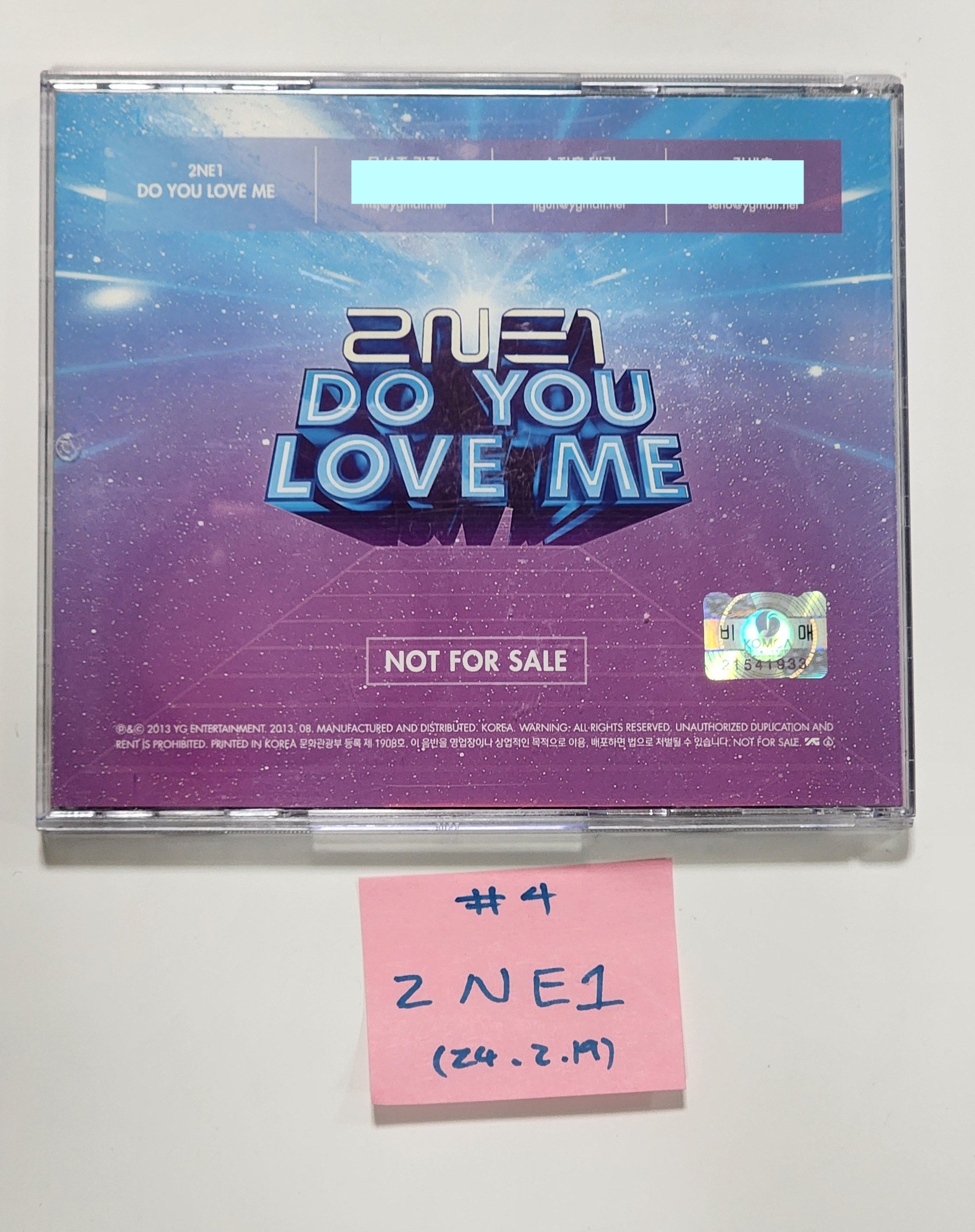 2NE1, CL - Hand Autographed(Signed) Promo Album [24.2.19
