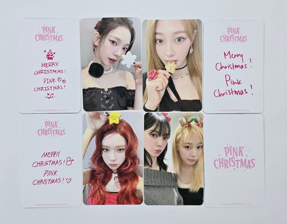 aespa エスパ pinkchristmasクリスマス ジゼル special aespa GISELLE 2024 PINK CHRISTMAS Xmas Official Random Photocard