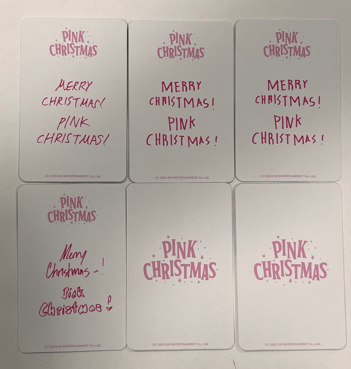 RIIZE「ピンククリスマス」オフィシャルトレーディングフォトカード [24.2.19]