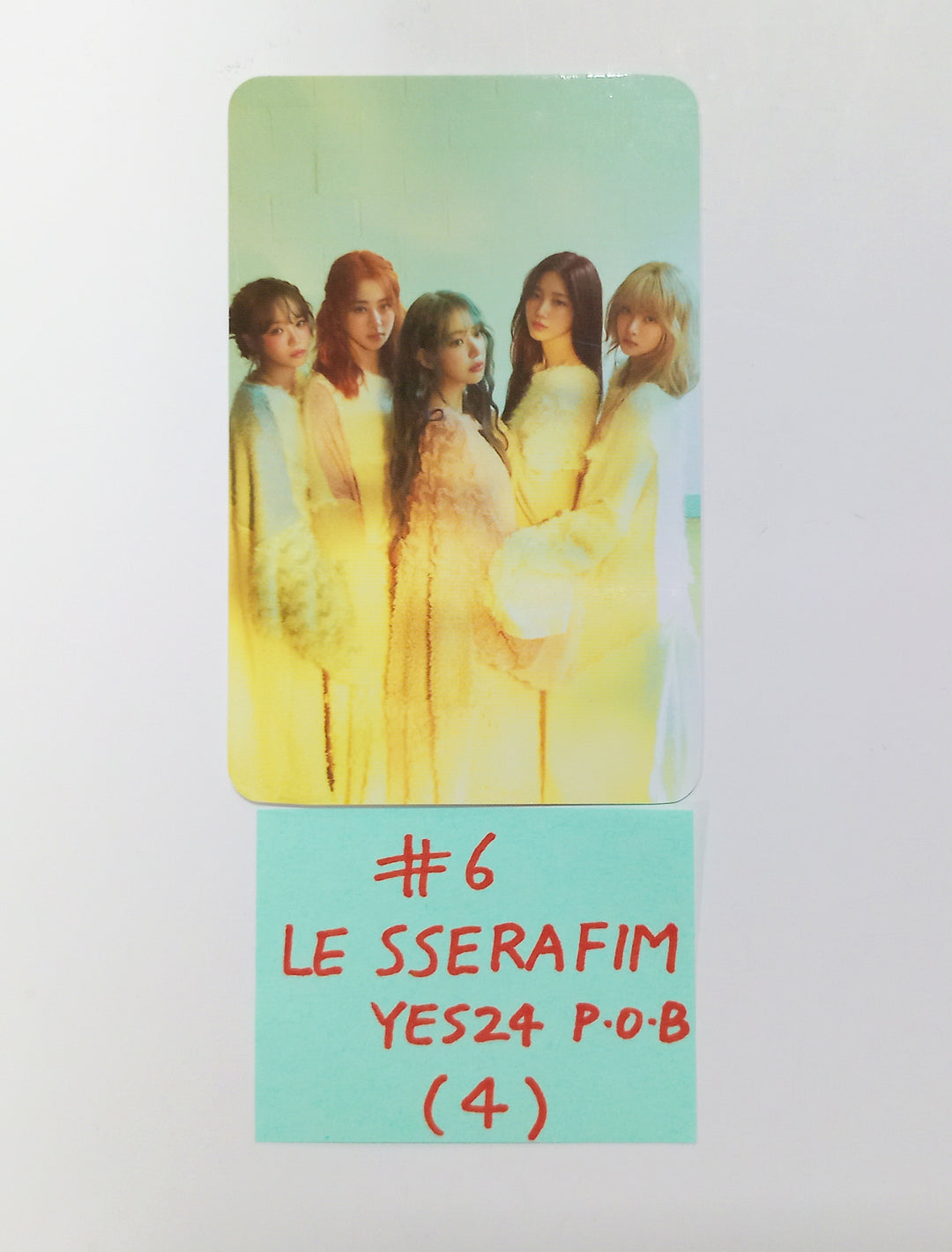 Le Sserafim 3rd Mini "EASY" - Yes24 プレオーダー特典フォトカード [24.02.20]