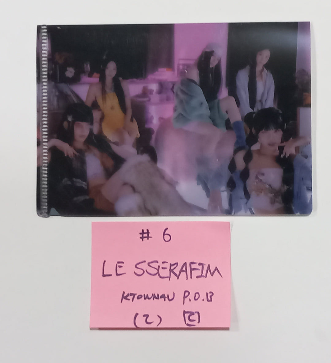 Le Sserafim 3rd Mini "EASY" - Ktown4U Pre-Order Benefit Photocard [Compact Ver.] [24.02.21]