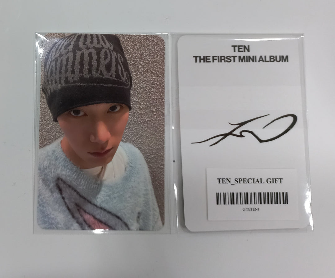 TEN 1st Mini "TEN" - SM Town Special Gift Event Photocard [24.02.22]
