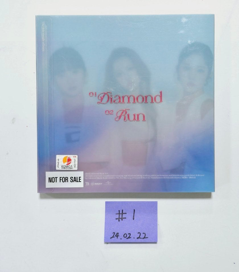 Tri.Be 4th Single "Diamond" - Hand Autographed(Signed) Promo Album [24.2.22]