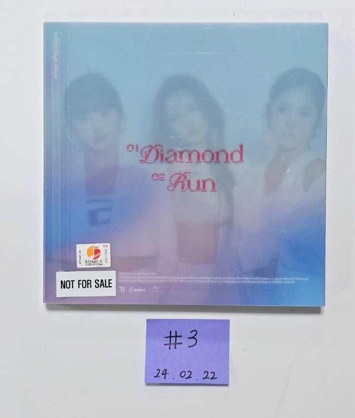 Tri.Be 4th Single "Diamond" - Hand Autographed(Signed) Promo Album [24.2.22]