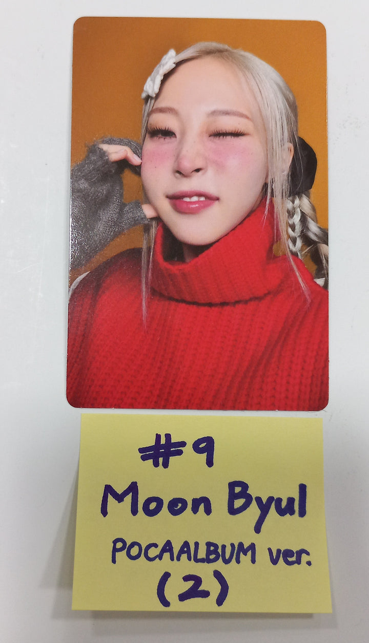 MOONBYUL "Starlit of Muse" - Official Photocard [Pocaalbum Ver.] [24.2.22]