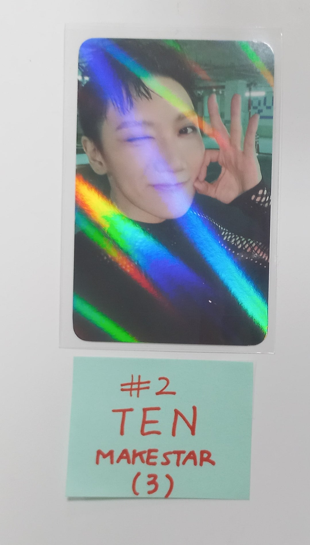 TEN 1st Mini "TEN" - Makestar Pre-Order Benefit Hologram Photocard [24.02.23]