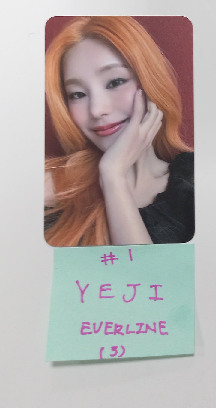 ITZY "BORN TO BE" - Everline Fansign Event Photocard Round 2 [24.2.23]