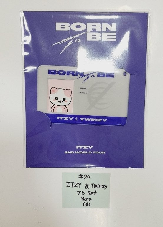 Itzy "BORN To BE" 2ND WORLD TOUR - Official MD [Image Picket, Picket Cover, Holder Strap, Phone Tab, ID Set, Special Ticket Set] [24.2.24]