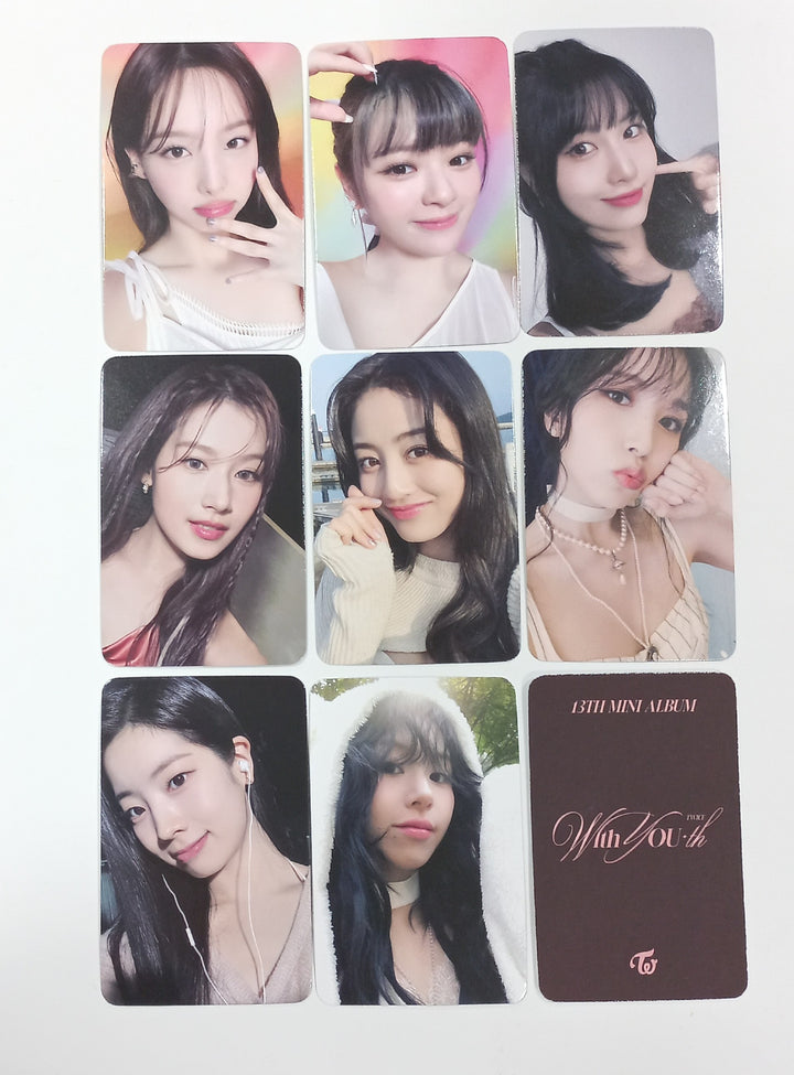 TWICE "With YOU-th" Mini 13th - Soundwave Pre-Order Benefit Photocard [Digipack Ver.] [24.2.27]