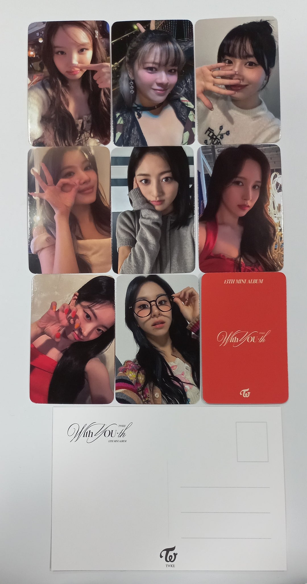 TWICE "With YOU-th" Mini 13th - Music Korea Pre-Order Benefit Photocard [24.2.27]