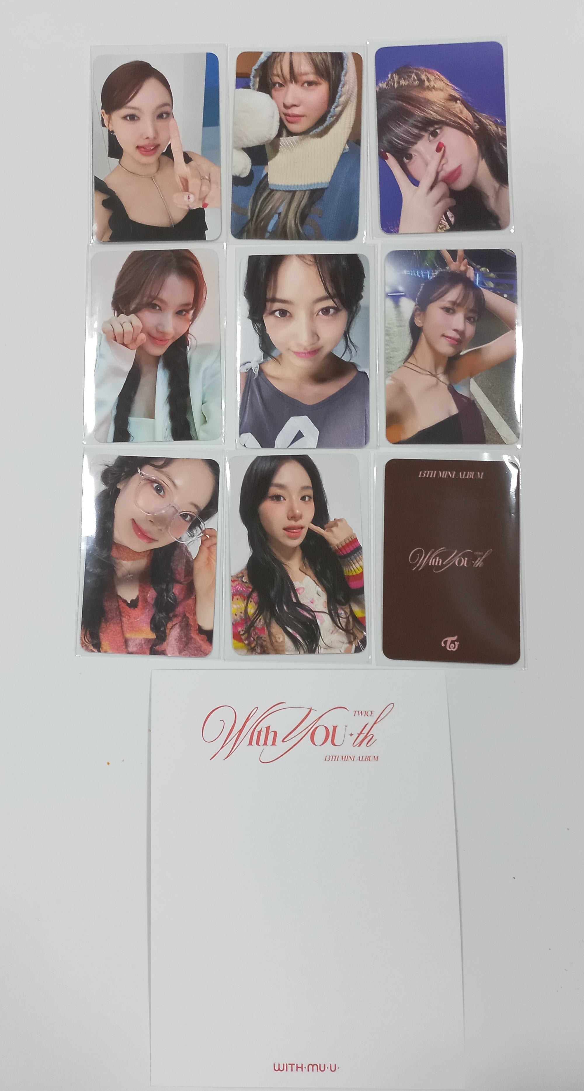 TWICE ダヒョン　withyou-th 購入特典　フォトカード　トレカ