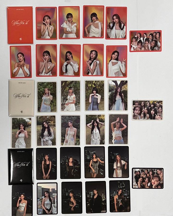 TWICE "With YOU-th" Mini 13th - Pre-Order Benefit Photocards Set (30EA) [24.2.27]