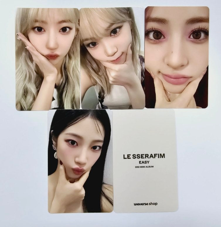 LE SSERAFIM EASY Weverse Showcase　チェウォン LE SSERAFIM [EASY] WEVERSE COMEBACK SHOWCASE SPECIAL GIFT OFFICIAL