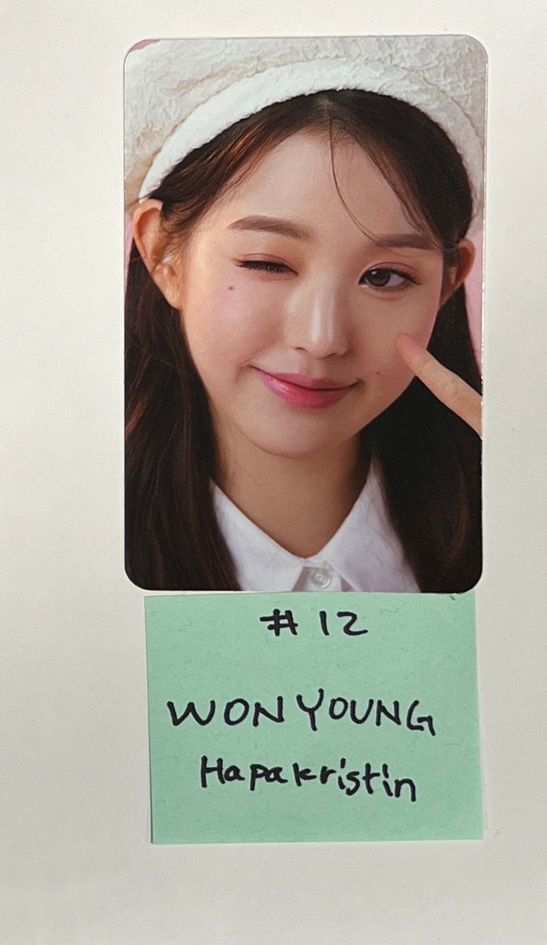 Wonyoung (Of IVE) Hapa X Jang Won Young - Hapa Kristin Event Photocards Ver.4 [24.2.28]